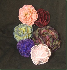 ribbon flowers