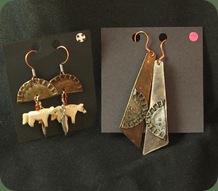 cap earrings