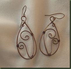 swirl earrings
